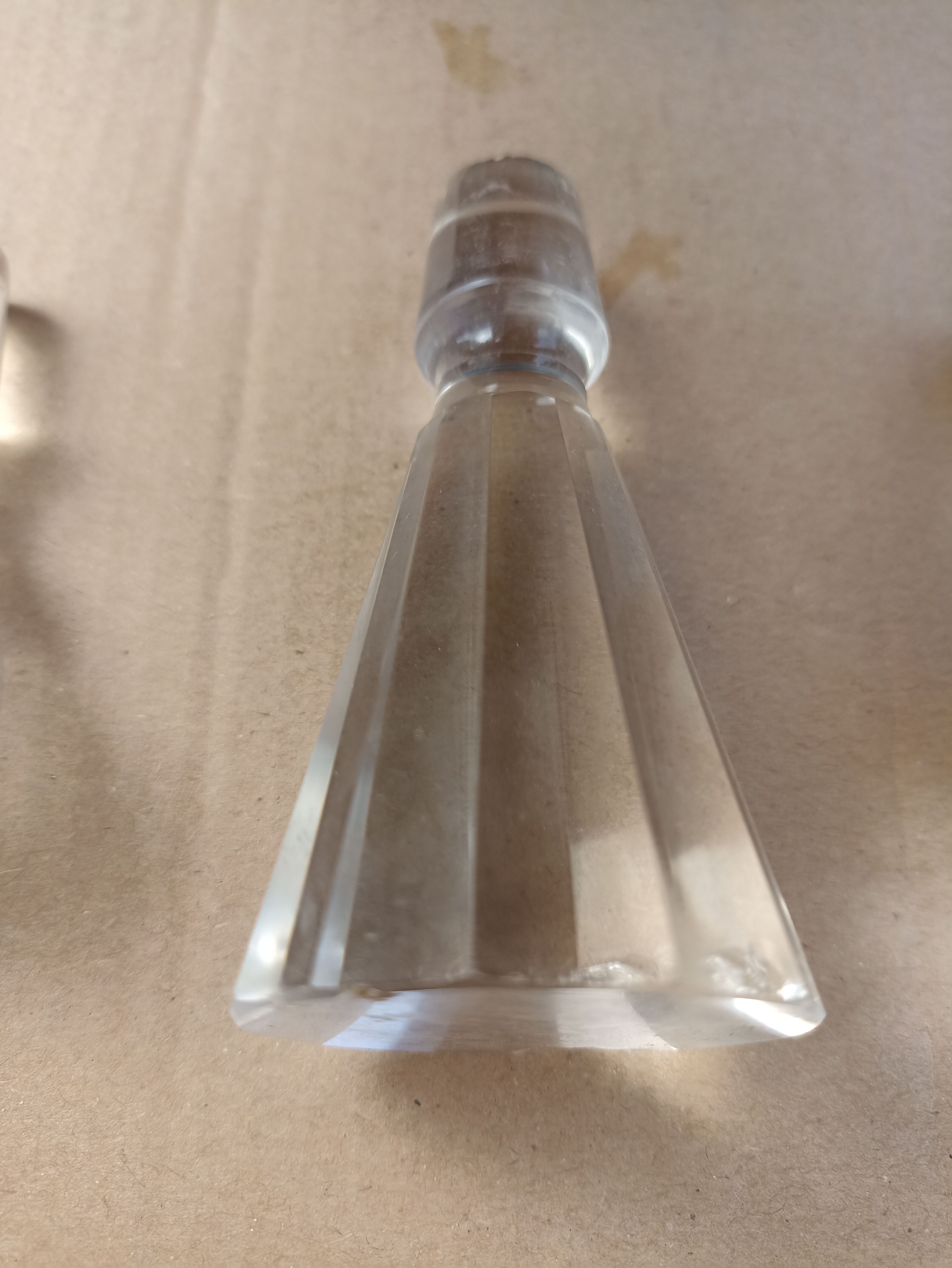 Lot de 6 bouchons de carafe en verre