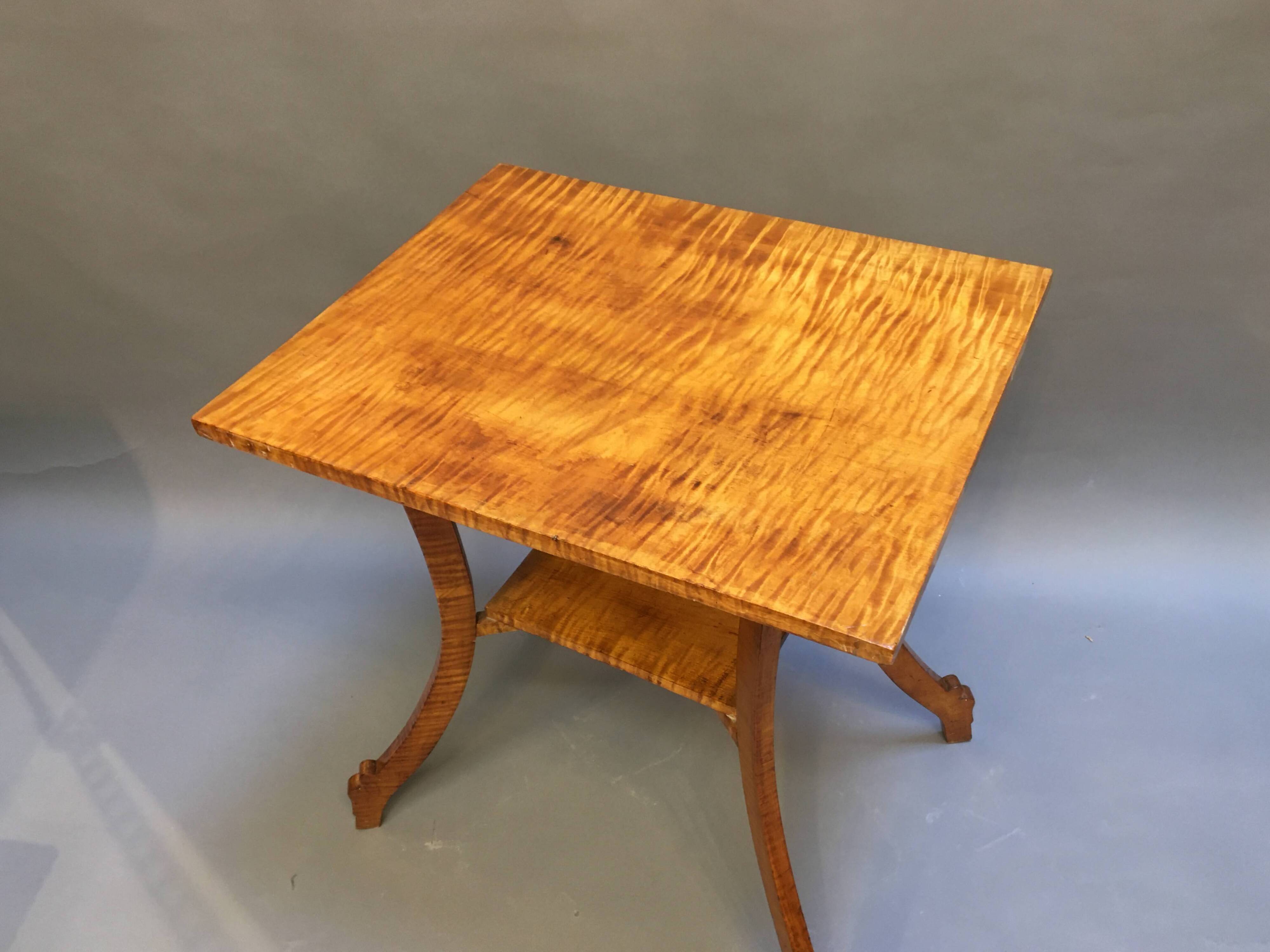 Art Deco karelian birch Table