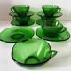 6 Vereco green cups