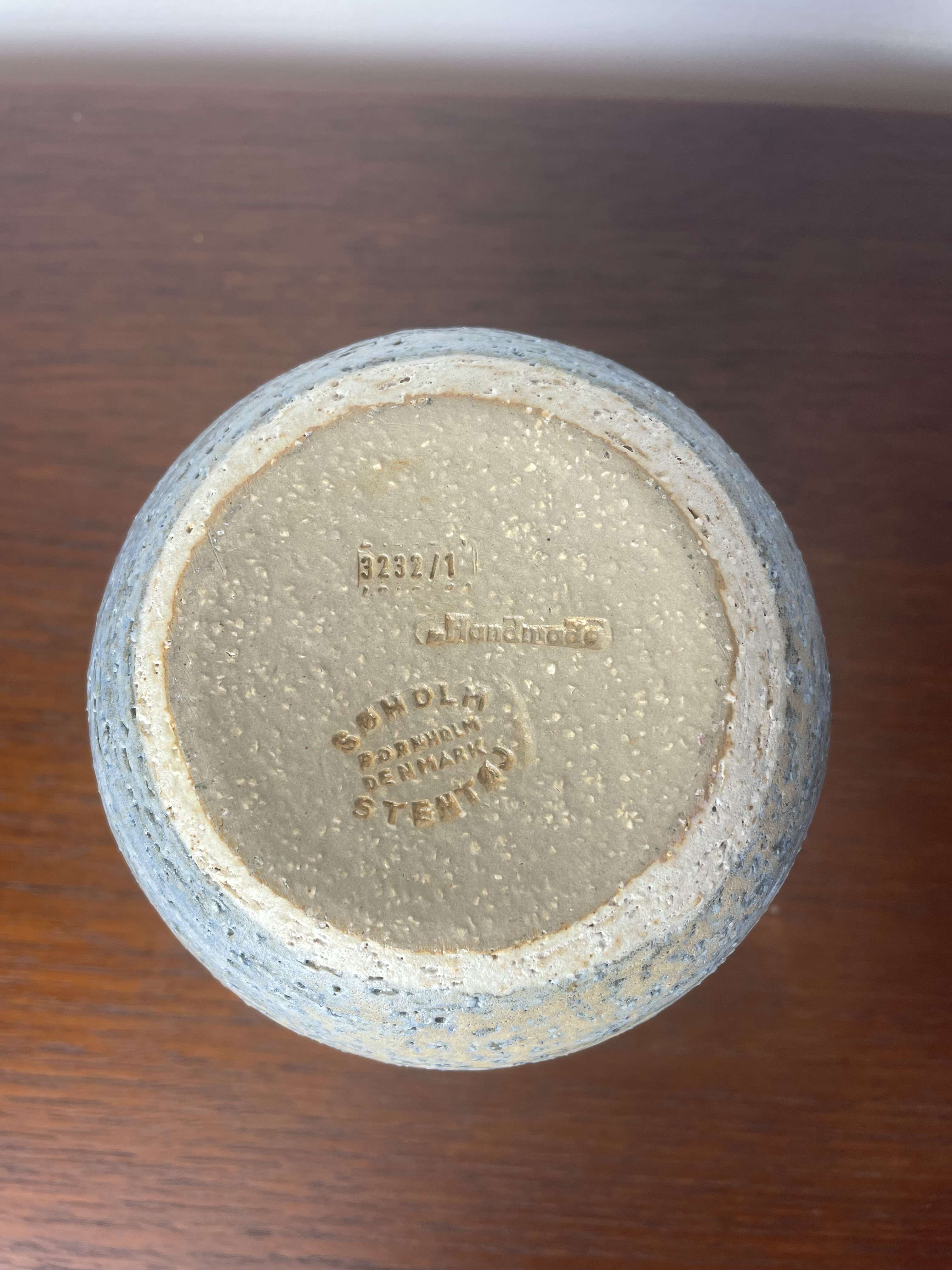 Scandinavian ceramic vase Erika from Søholm