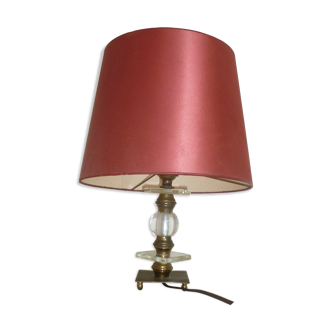 Red table lamp