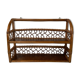 Vintage rattan shelf