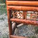 Paire de fauteuils vintage rotin et bambou
