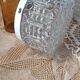 Duo vintage glass ceiling light