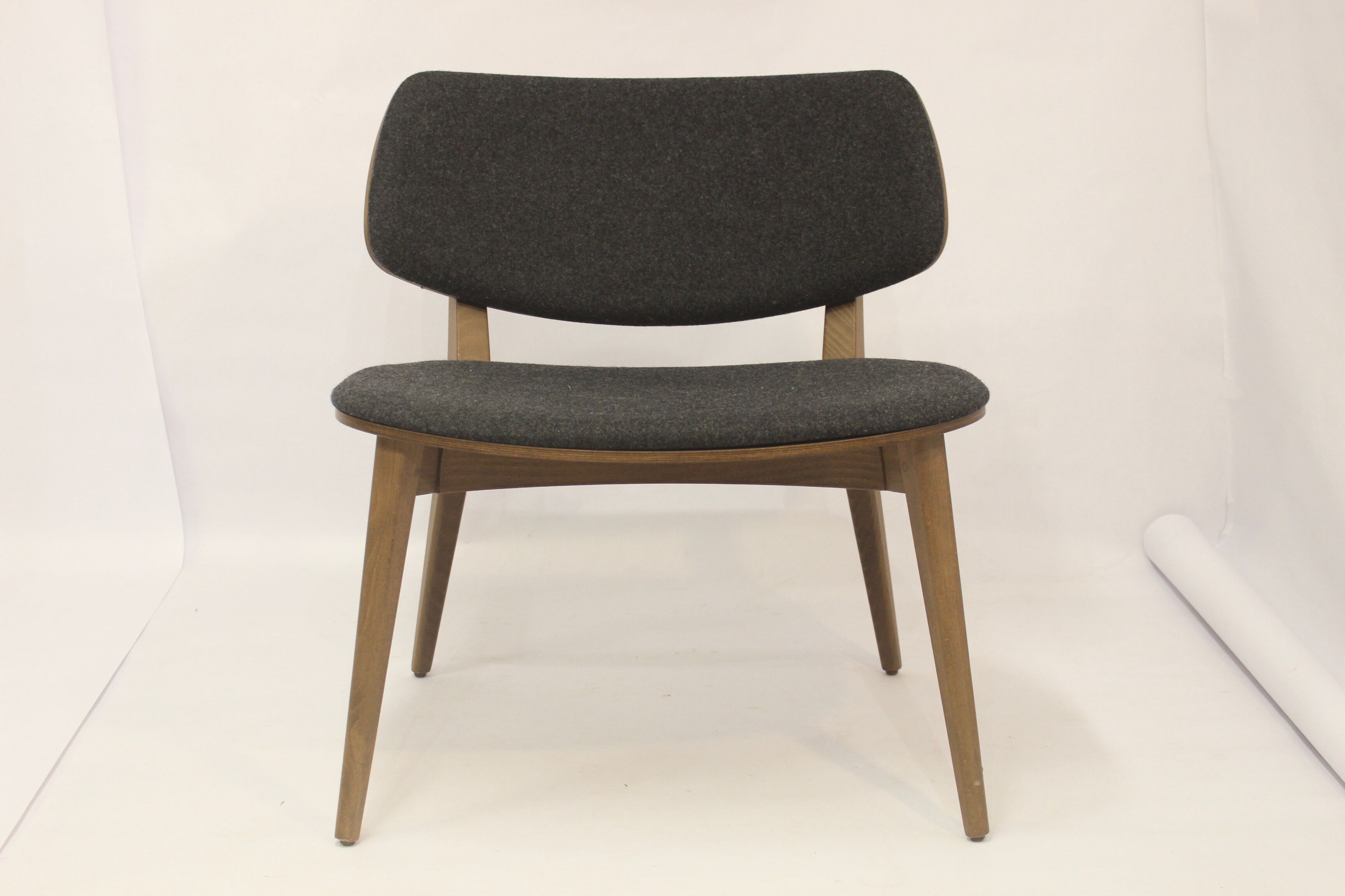 Beech wood armchair in perfect condition creation Emilio Nanni.