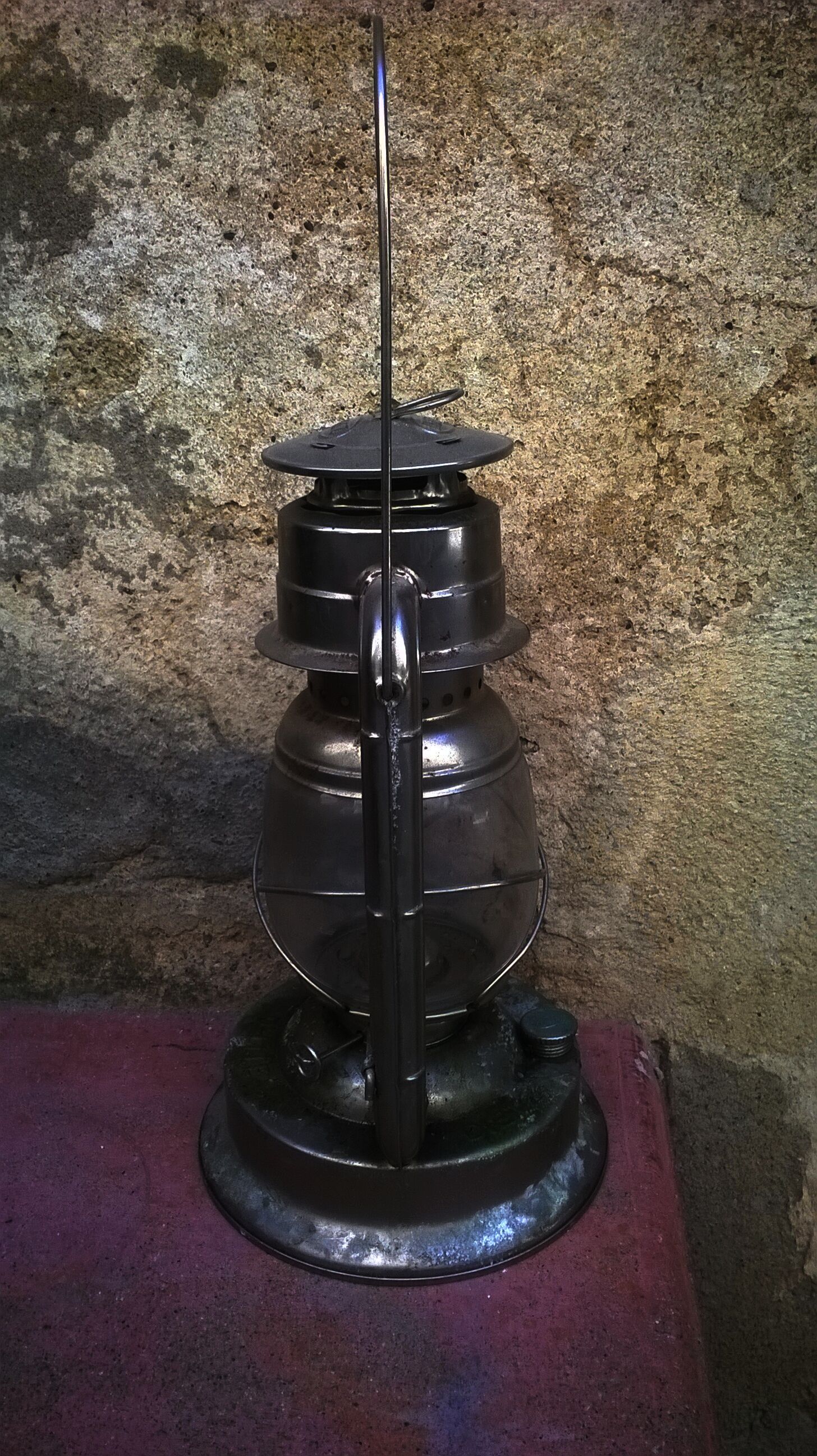 Vintage storm lamp