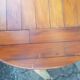 Round garden coffee table