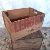 Chicorée Leroux wooden case