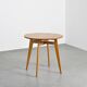 Beech table, France around 1960