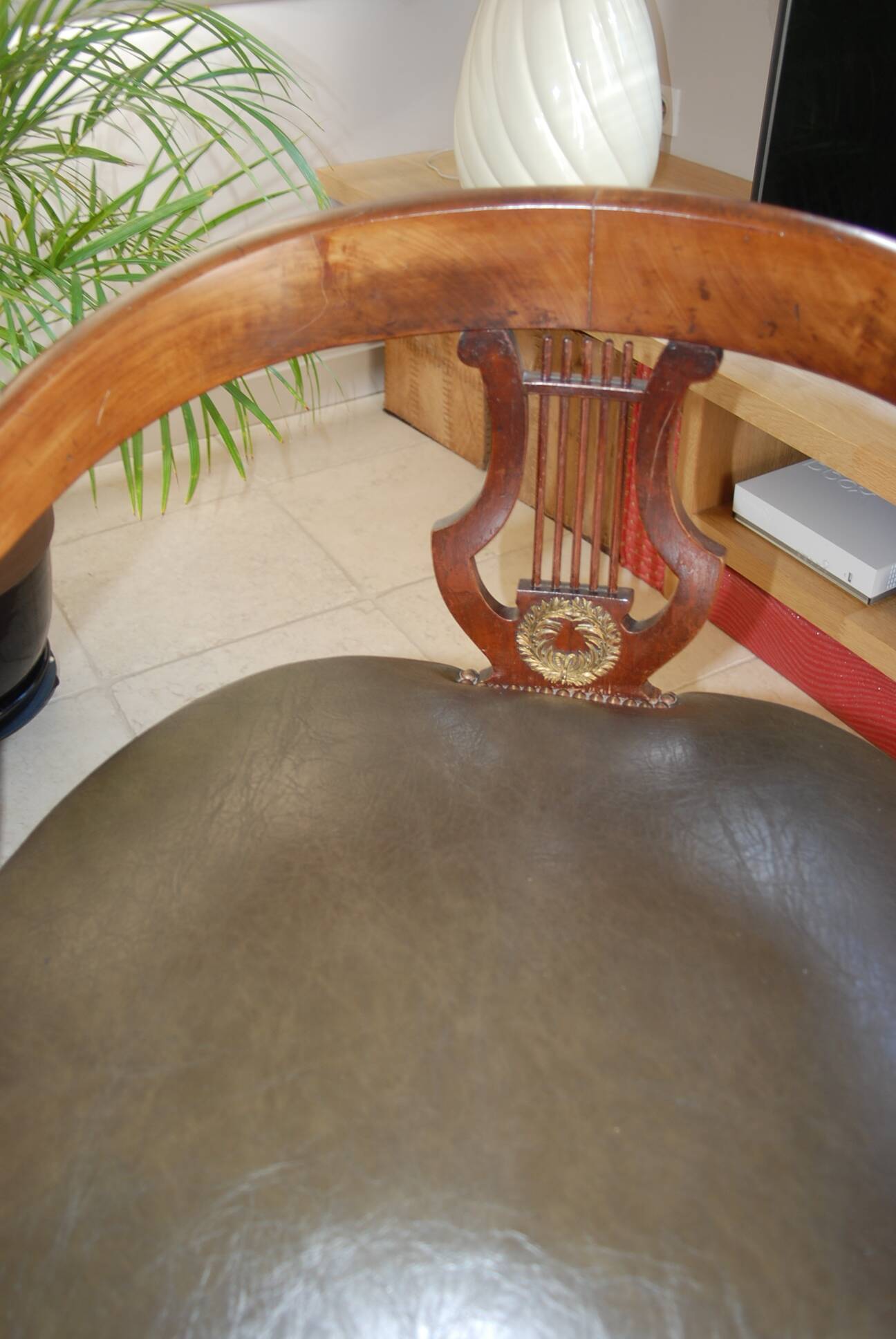 Empire style office armchair "return from Egypt"