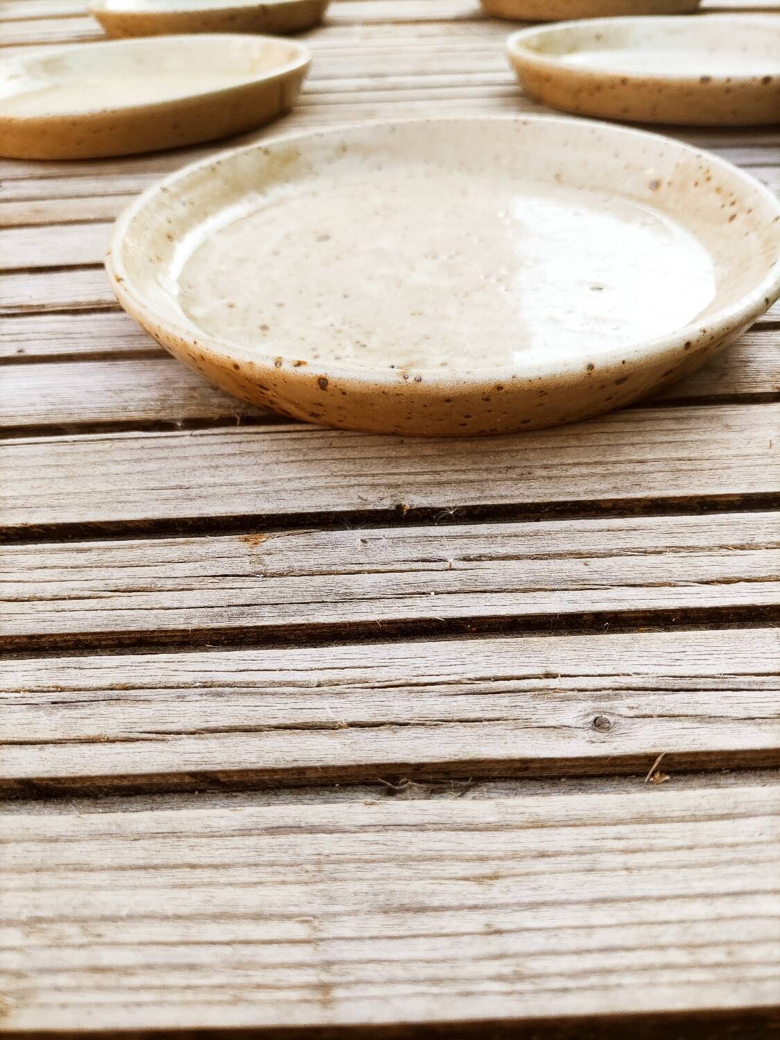 Migeon La Borne stoneware plate