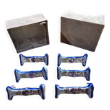 Robert Blin ceramic knife rest from Malicorne