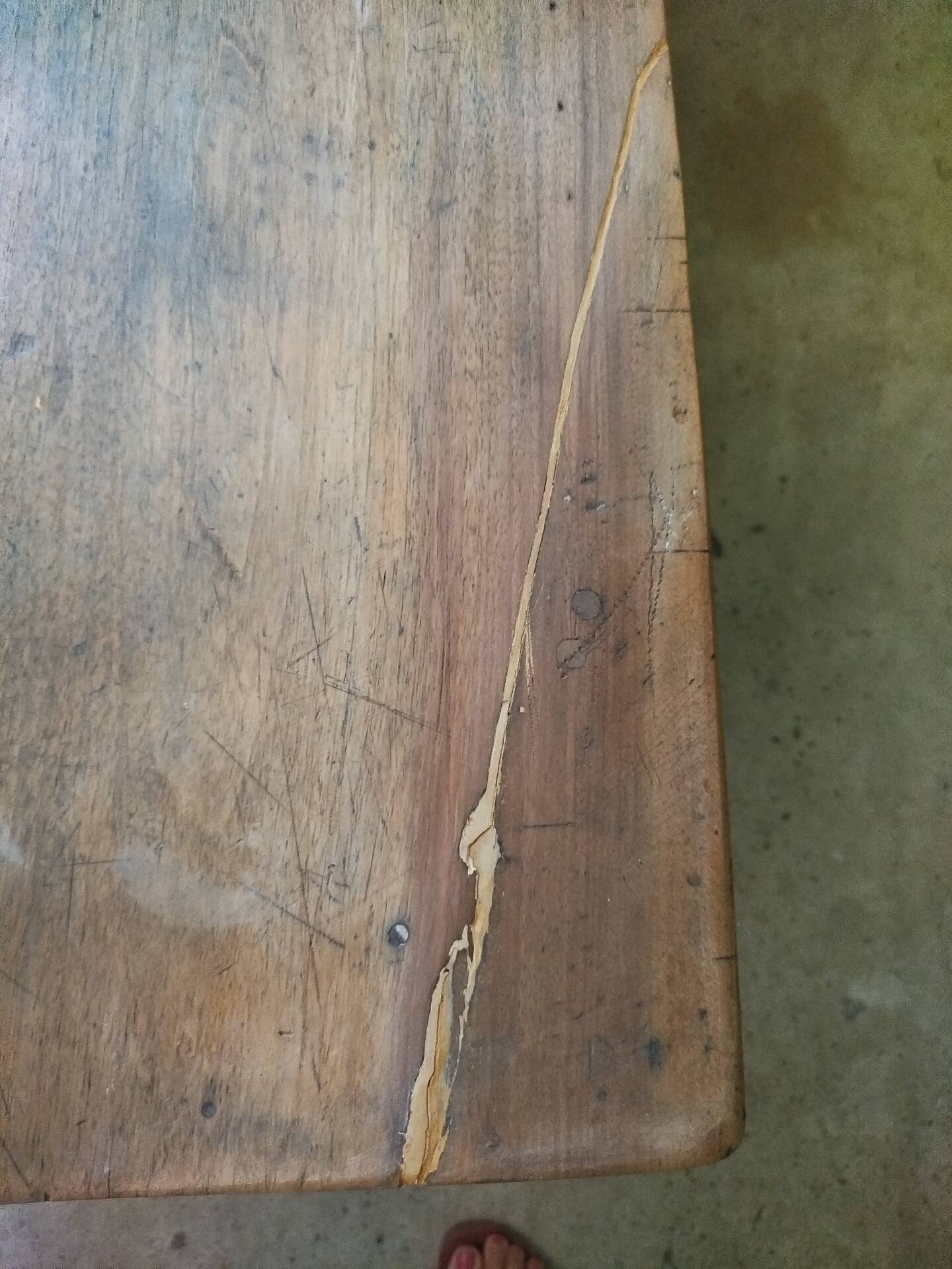 Table basse de ferme ancienne