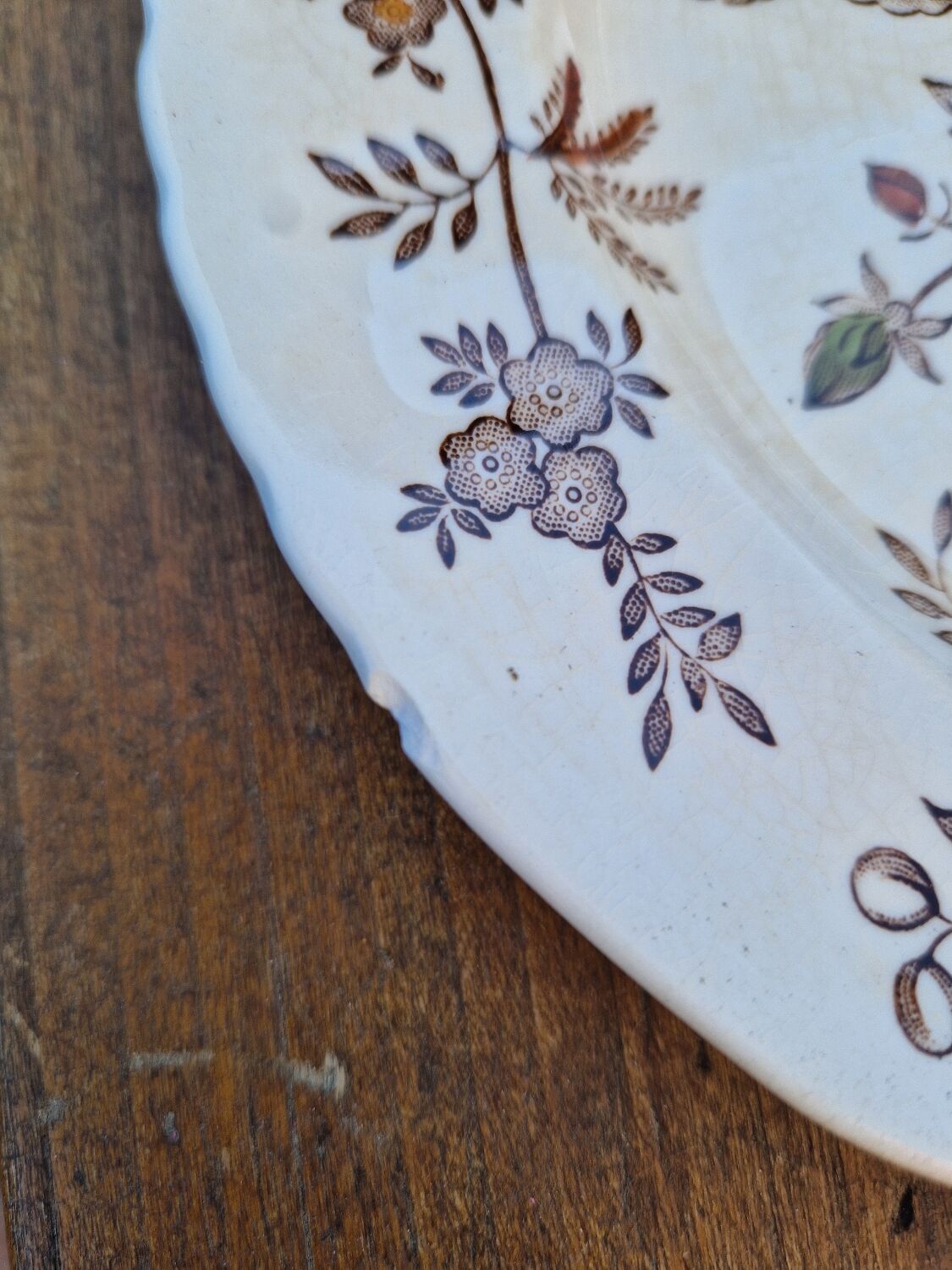 Set of 8 English Dessert Plates Mason's Chantilly Pattern