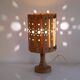 Vintage Scandinavian wooden lamp 1970