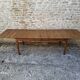 Extendable farmhouse table 285 x 86