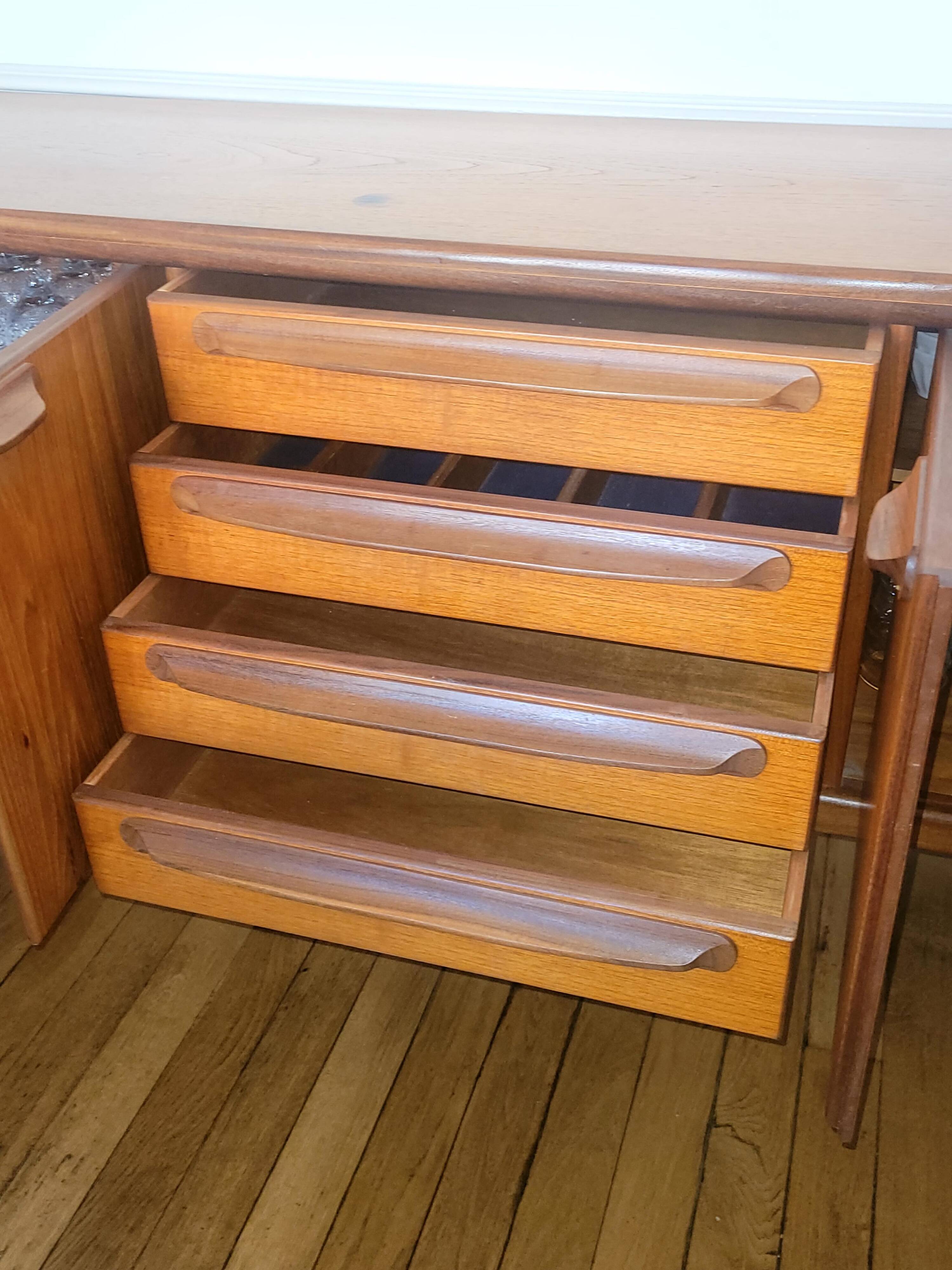 Vintage scandinavian enfilade