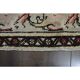 Orange Handmade Wool Turkish Vintage Oushak Runner Rug 94x324