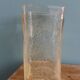 Bubble glass vase