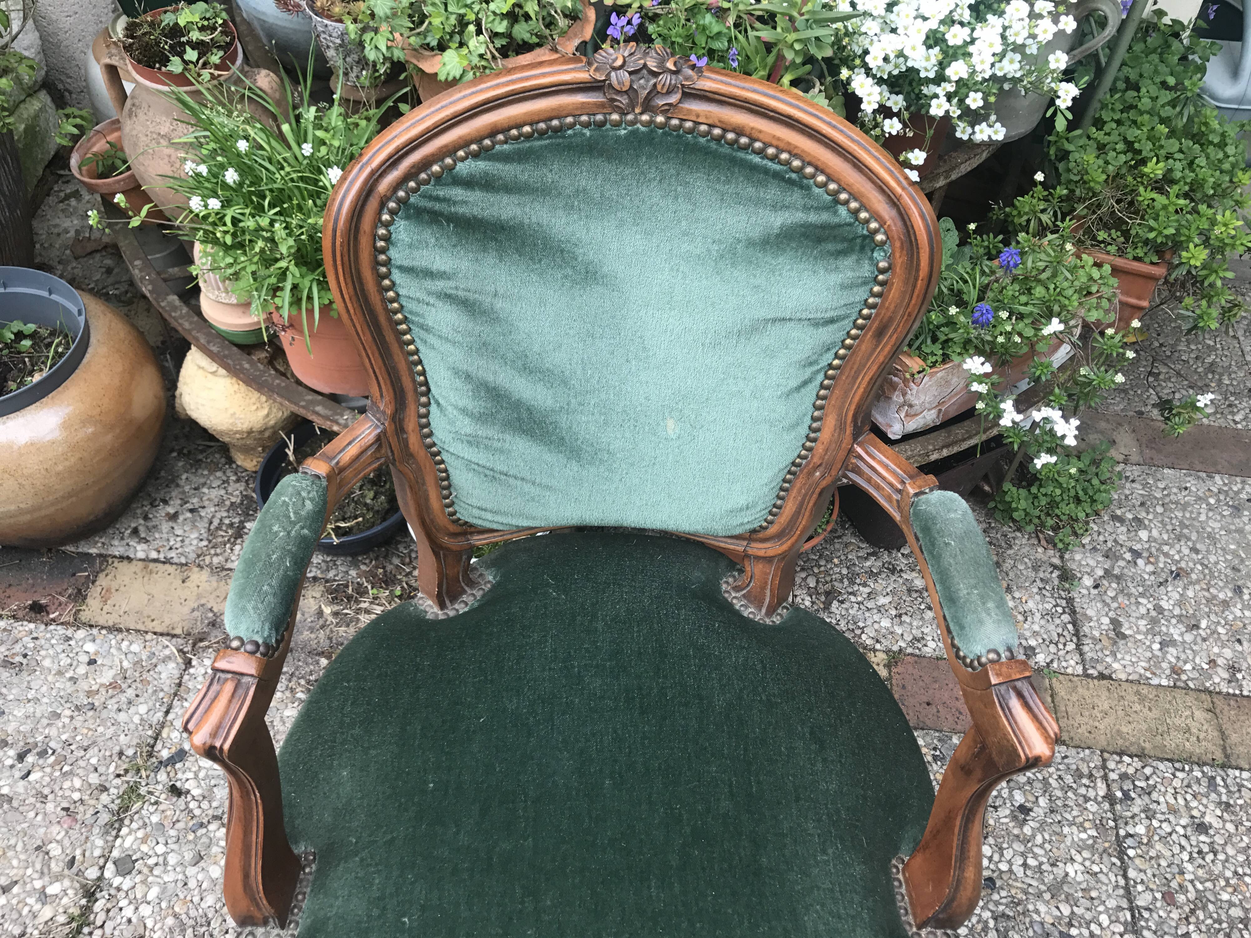 Louis XV style armchair