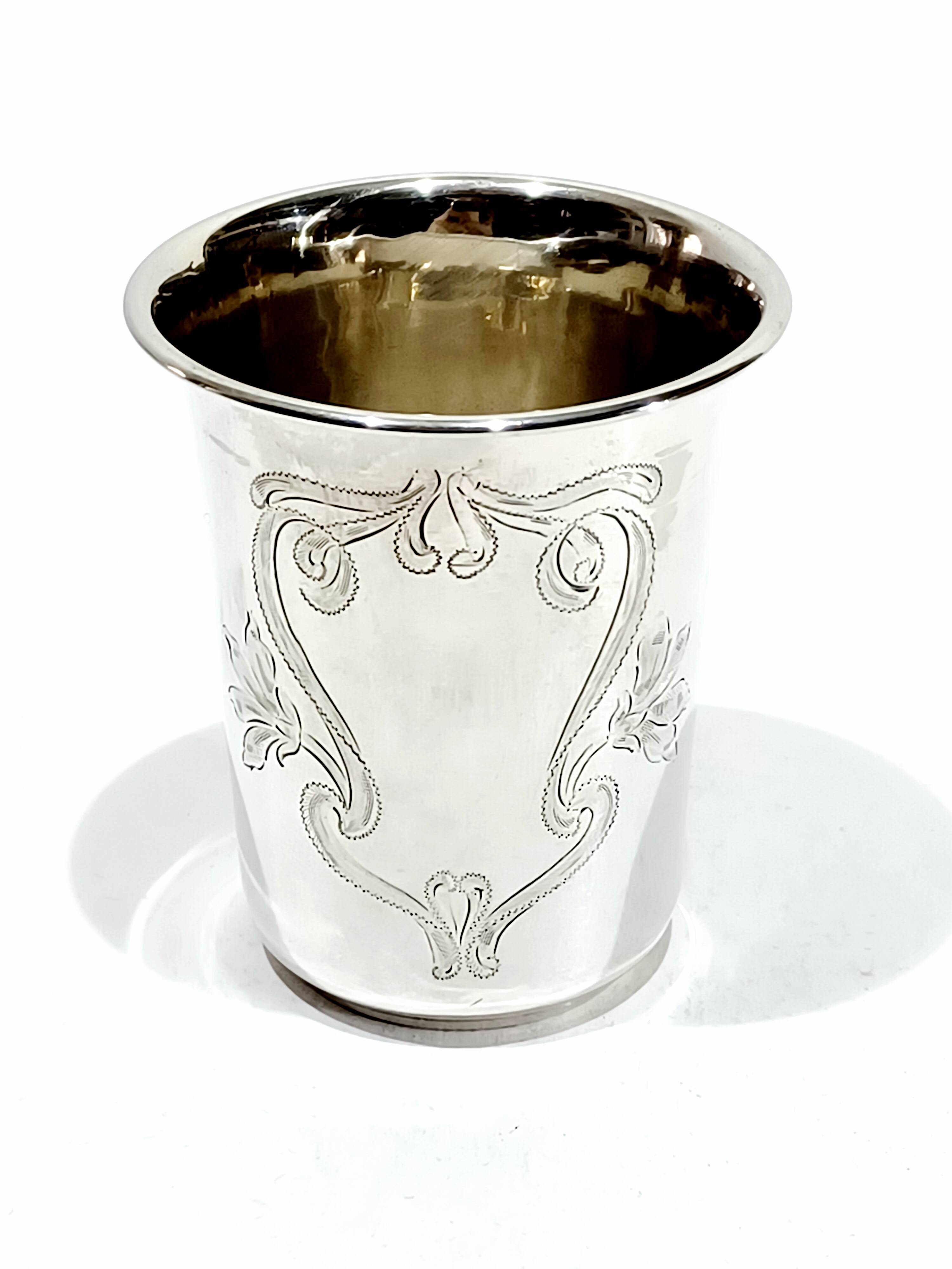 German silver cup