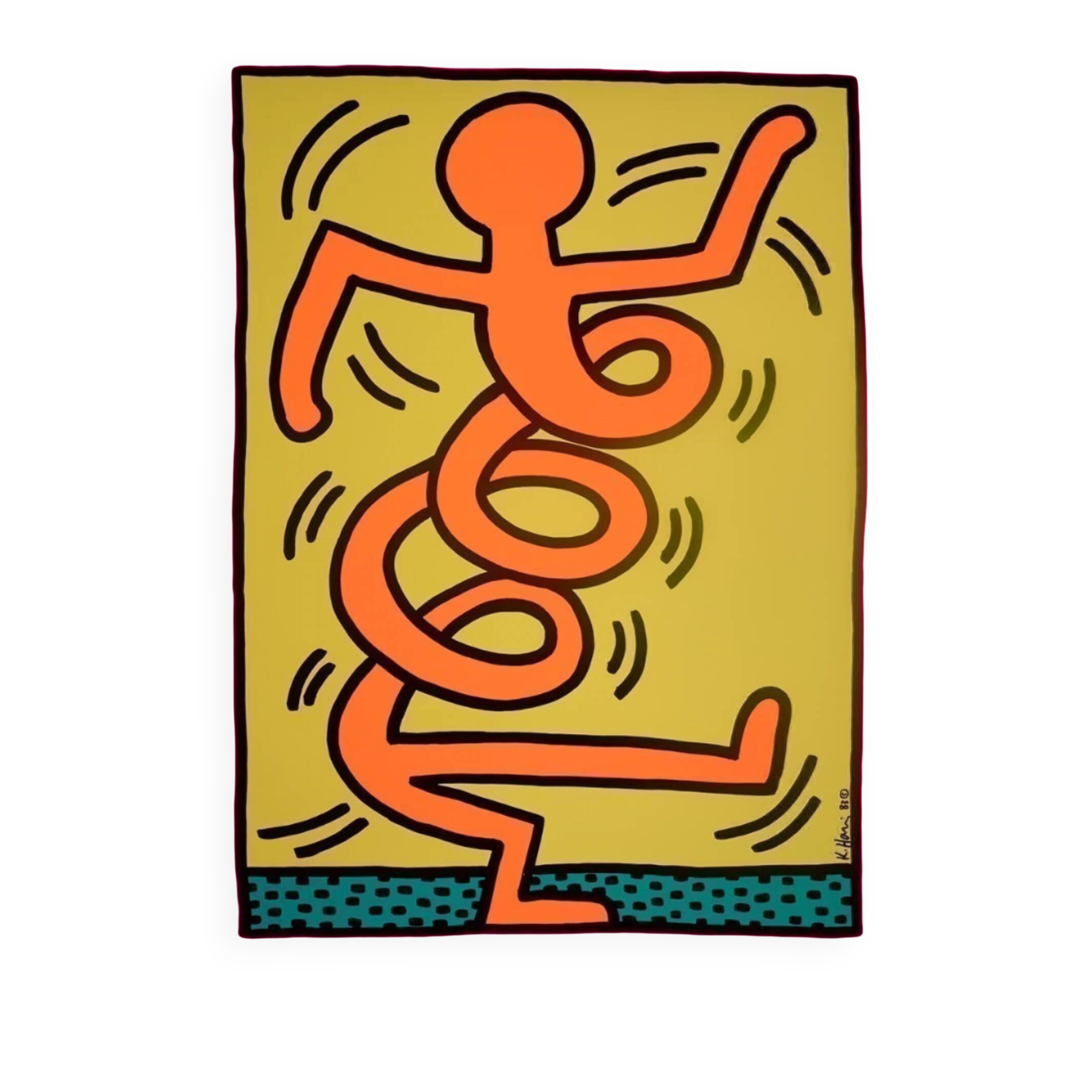 Keith Haring festival poster