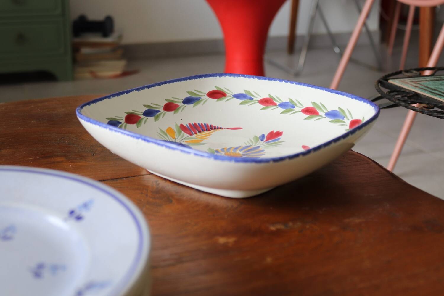 Vintage Quimper bowl dish