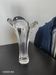 Corolla soliflore vase in crystal, France 1960.