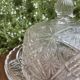 Pressed and moulded glass cheese dome