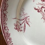 Eight plates Sarreguemines