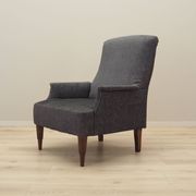 Grey armchair, Italian design, 1970s, production: Italy
