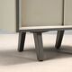 Vintage lacquered metal storage furniture, design, Italy, 1960s