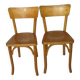 Pair of Baumann bistro chairs