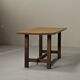 Solid oak farmhouse table, 1970 – Handcrafted