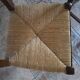 Set of 5 straw chairs