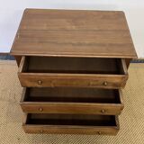 Small vintage wooden chest of drawers 3 drawers