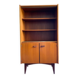 Vintage teak display cabinet