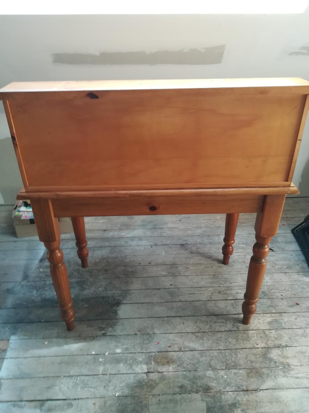 Office secretary in pine.