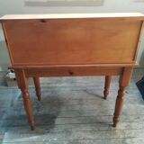 Bureau secrétaire en pin