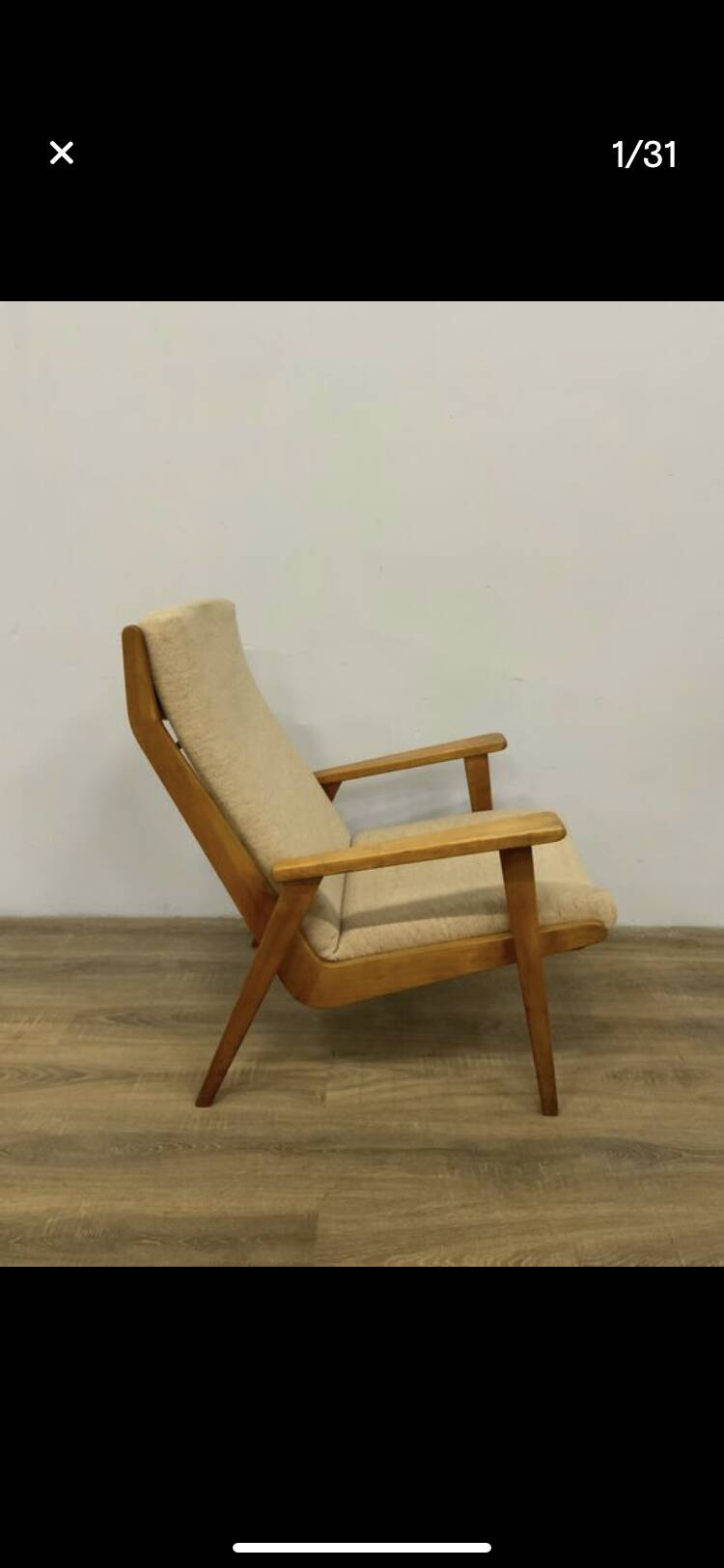 Armchair for Gelderland by Rob Parry - model 1611