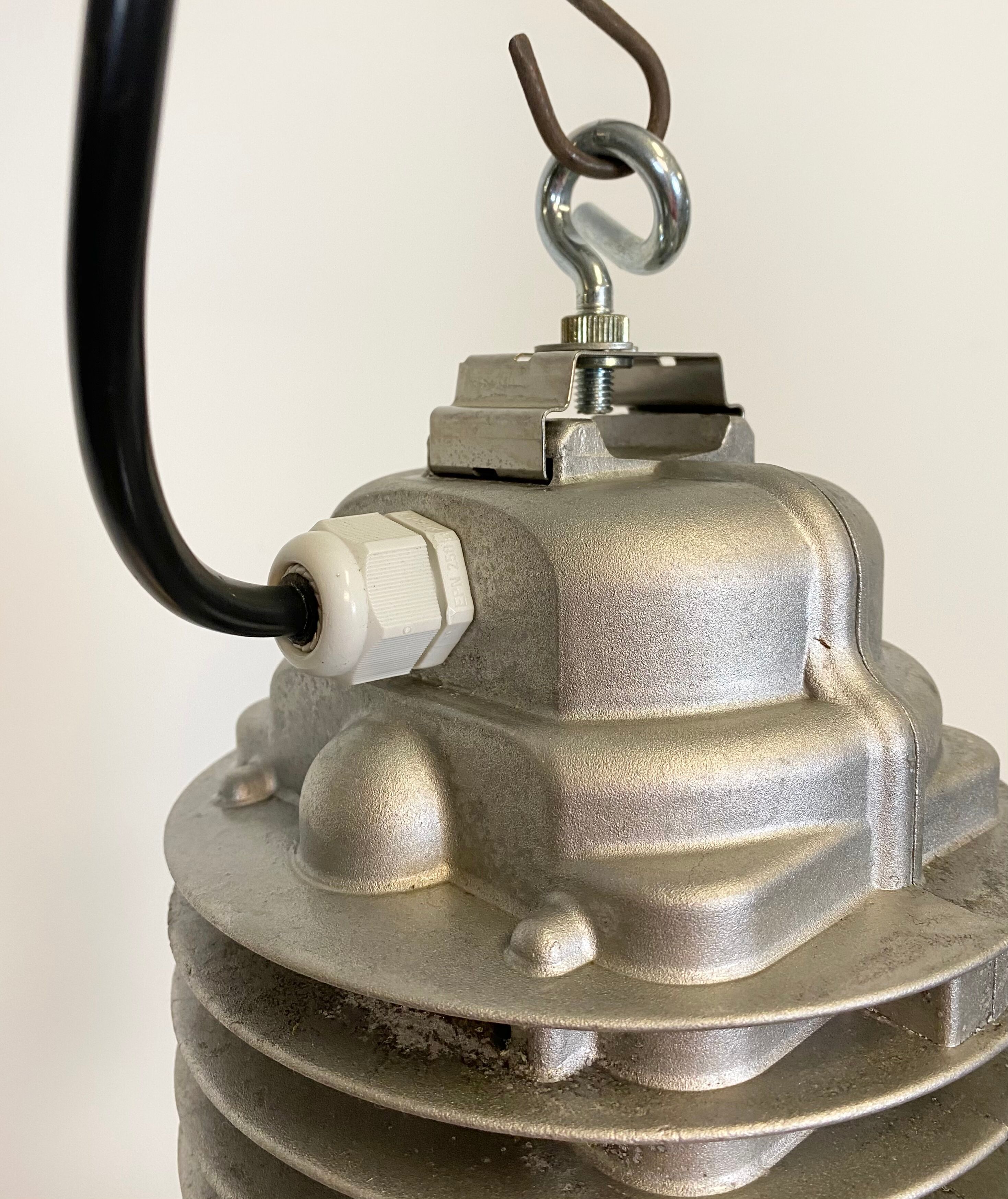 Large Industrial Pendant Lamp by Charles Keller for Zumtobel Staff, 1990