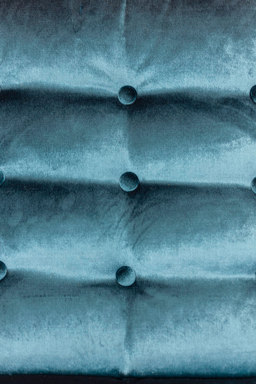 France & Søn, Danish rosewood and blue velvet heater, 1962