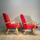 Paire de fauteuils jitona vintage czech 60.