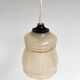 Lampe de plafond vintage nacrée, années 1960