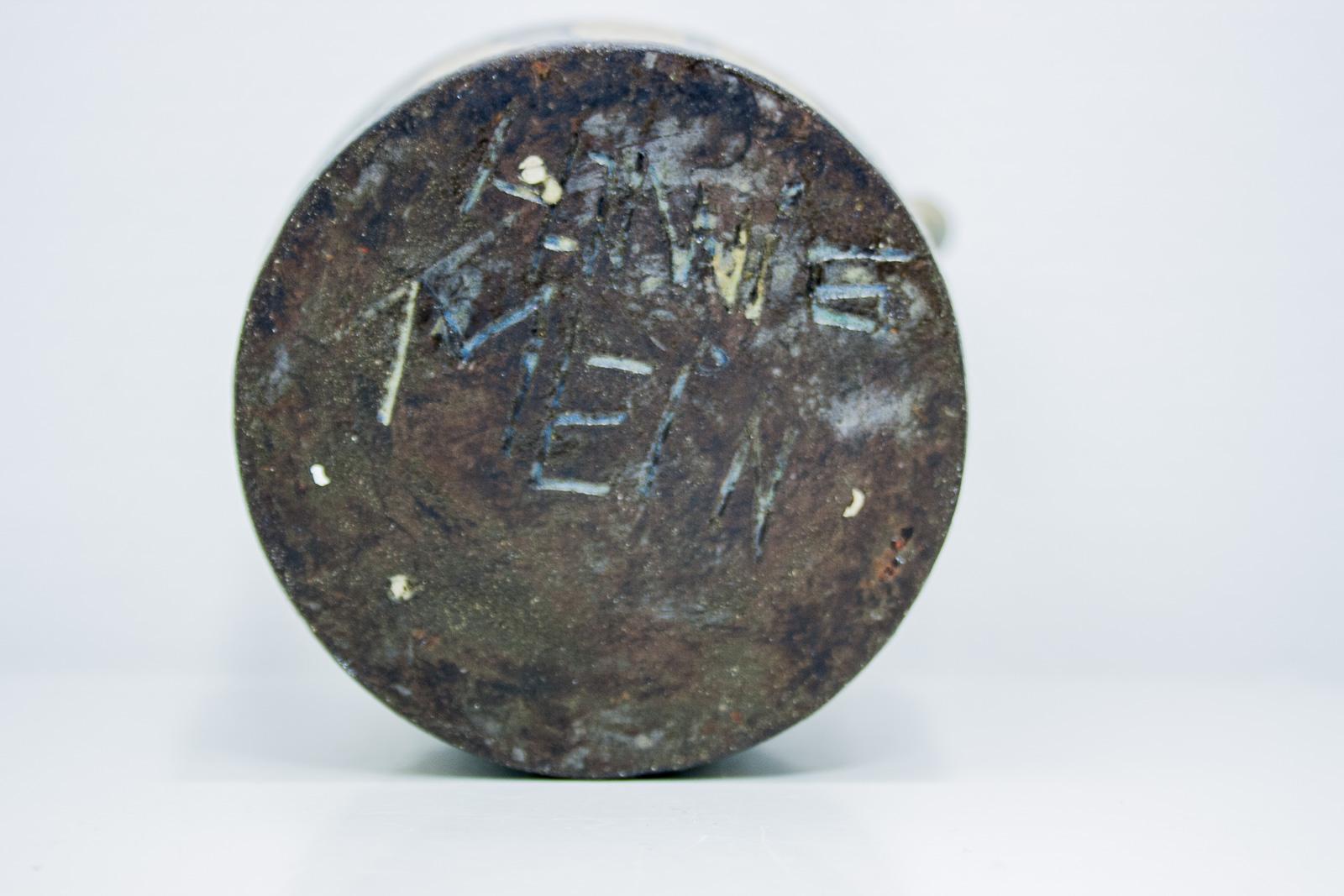 Vase mid-century ceramic Hannie Mein Netherlands