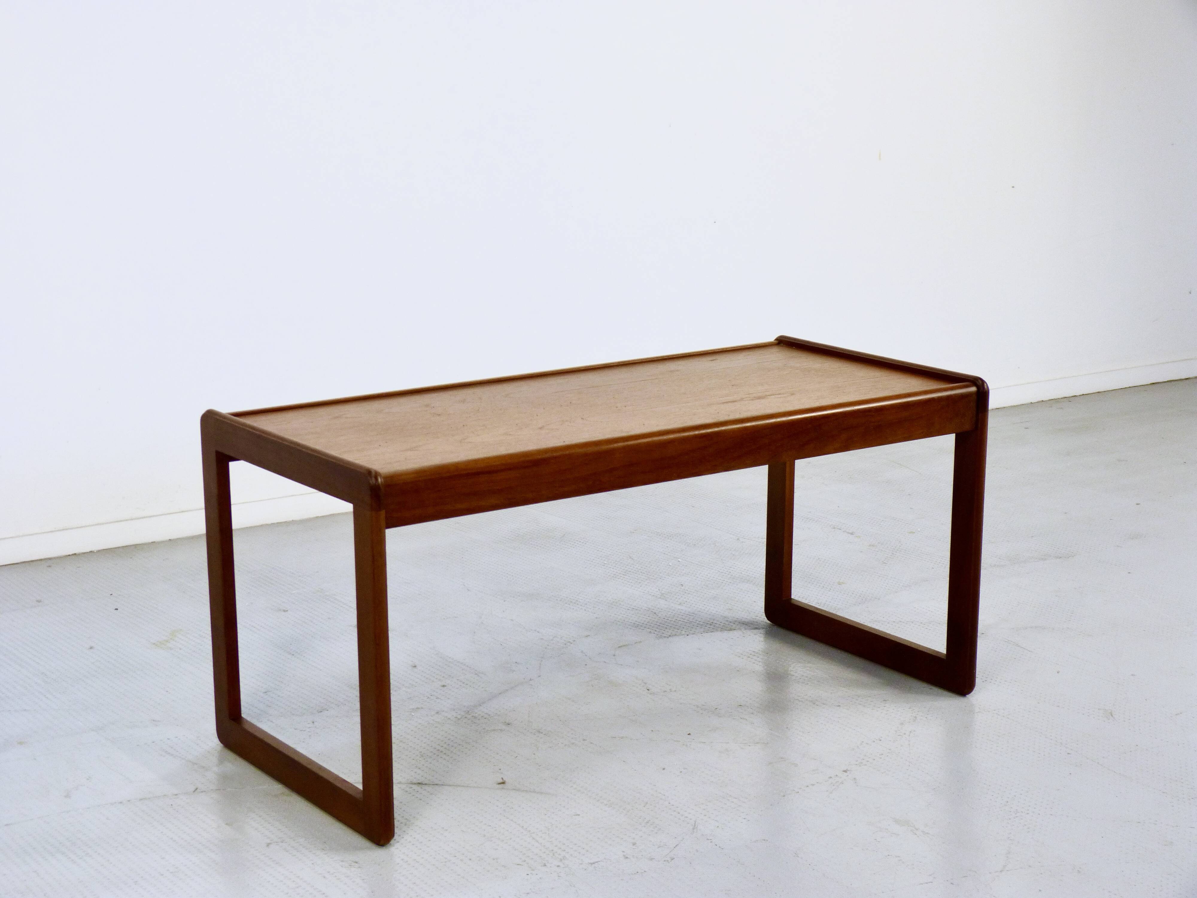 Mid-Century Modern Danish Style Teak Coffee Table, 1960s