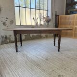 Oval farmhouse table 250cm pine