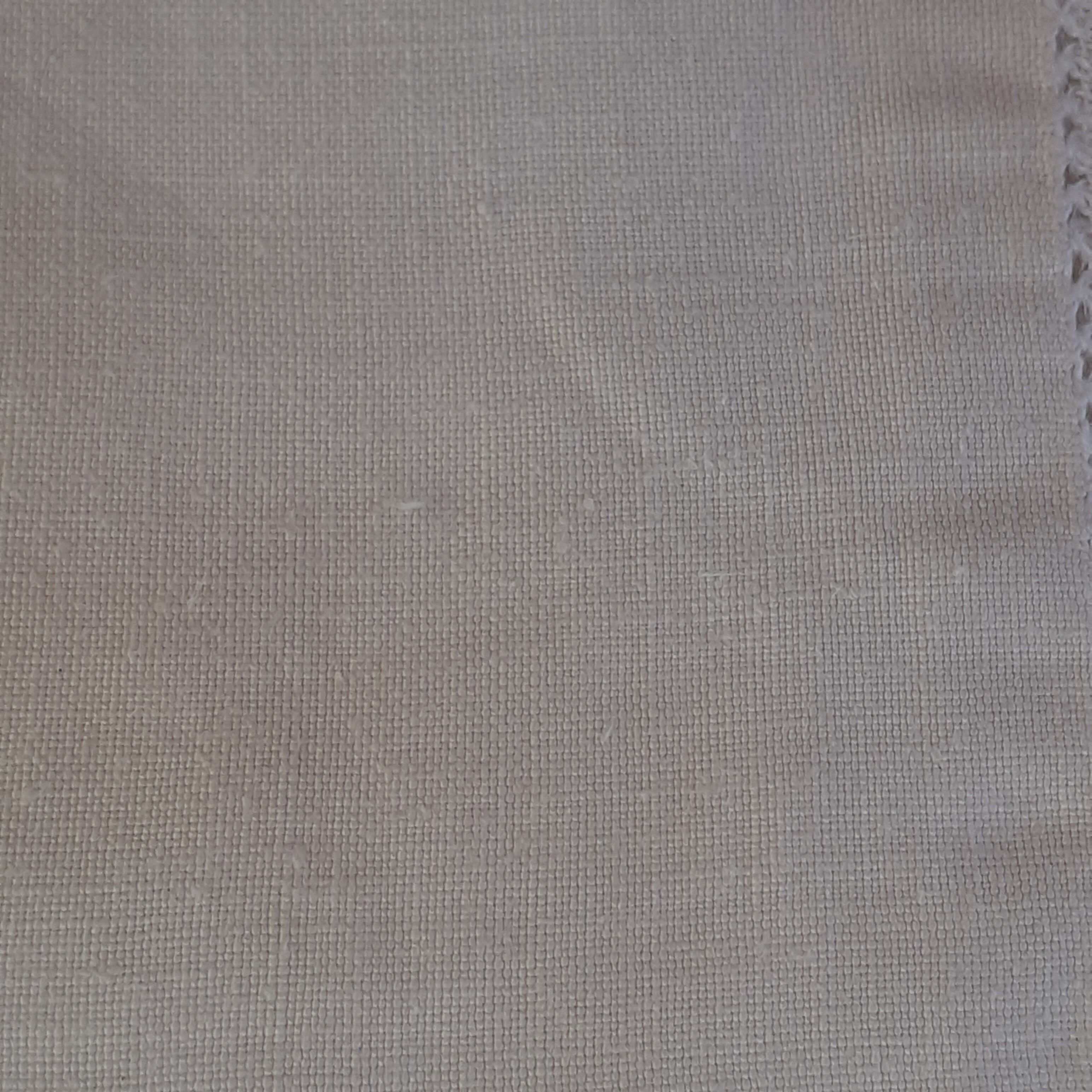 Pair of large thread sheets with handmade lace between two.