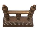 Antique Brass Fireplace Tools 19th Century