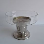 Art Deco Bowl with Fruit Attachment, 1930s